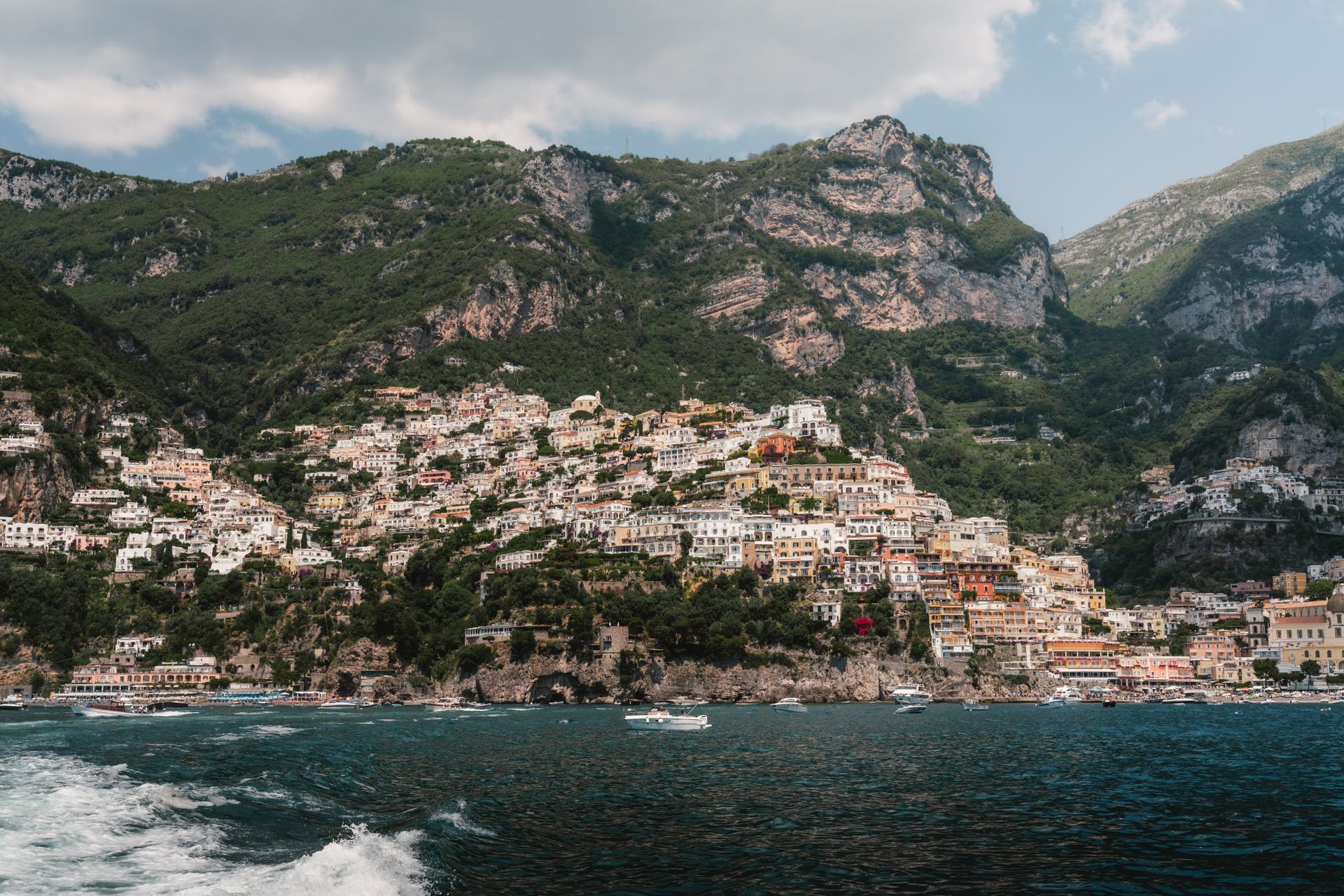 Positano on the Amalfi Coast in Italy